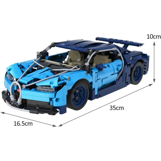 Конструктор CADA Гоночный автомобиль 1196 дет. - миниатюра 5