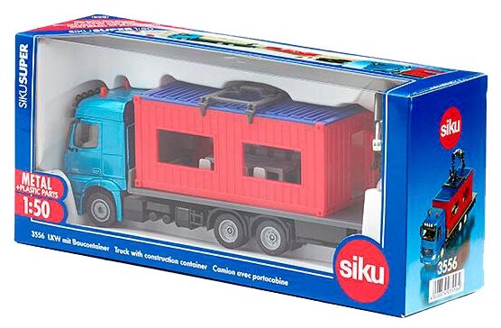 Модель мет. SIKU Грузовик Mercedes-Benz - миниатюра 2