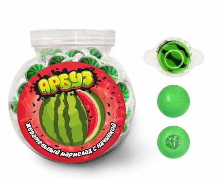 Мармелад жевательный Арбуз ГАММИ ФРУТ (50) - фото 1