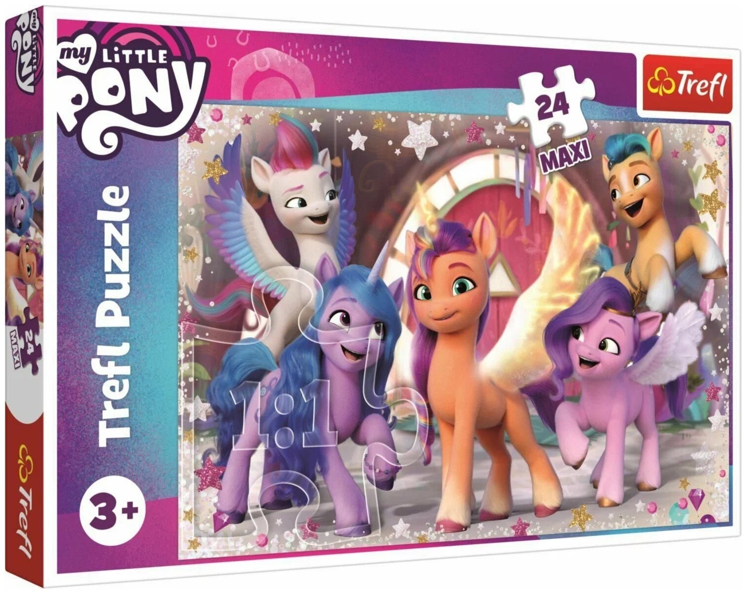 Пазл 24 MAXI Радость пони - фото 1