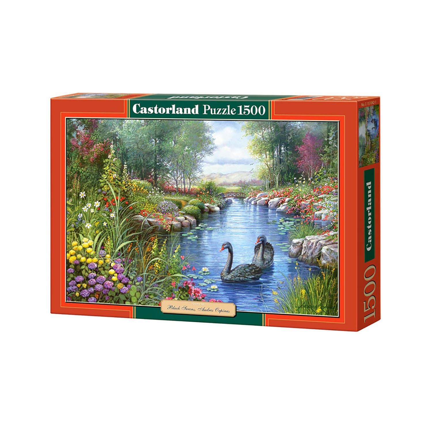 Пазл 1500 Черные лебеди - фото 1
