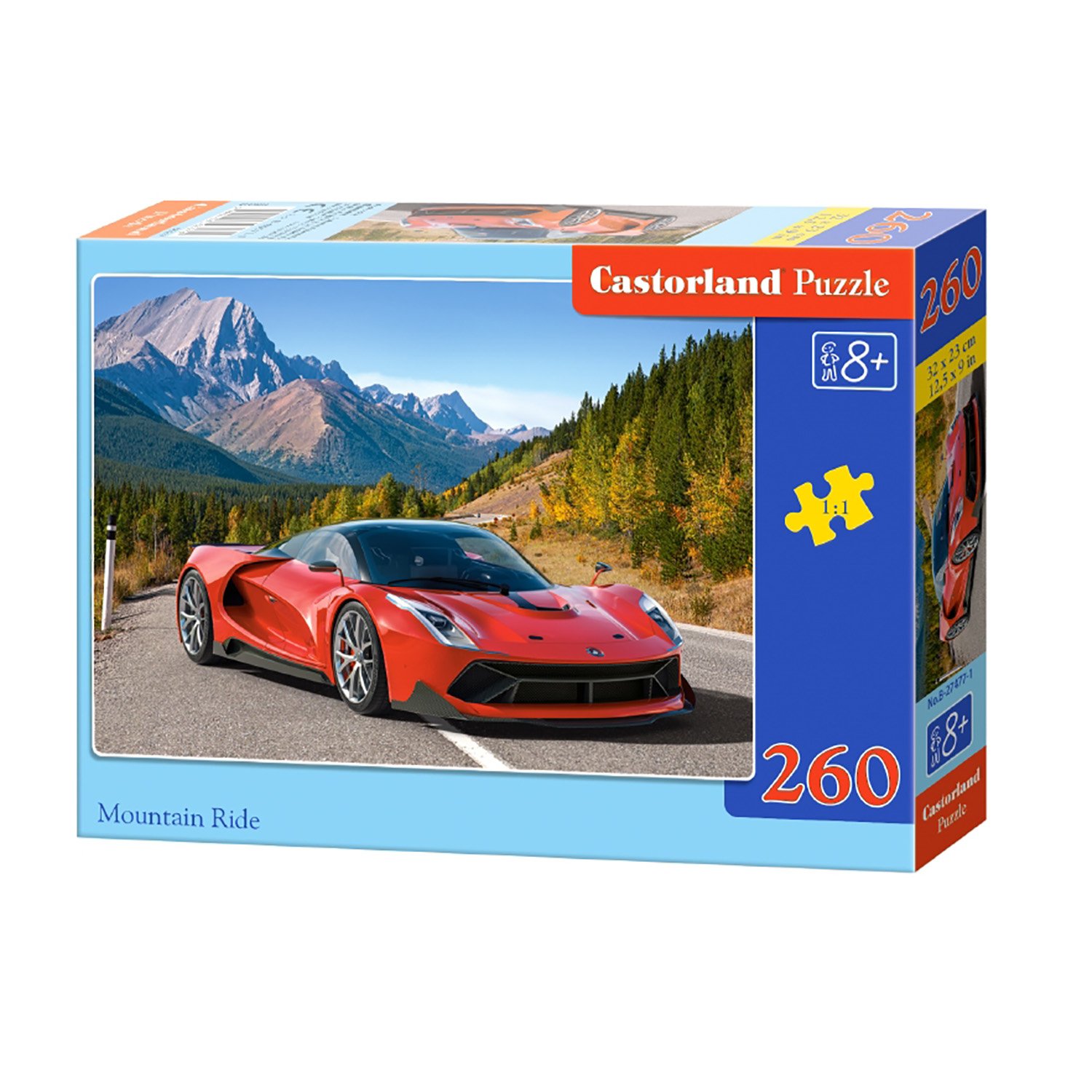 Пазл 260 Спорткар в горах - миниатюра 2