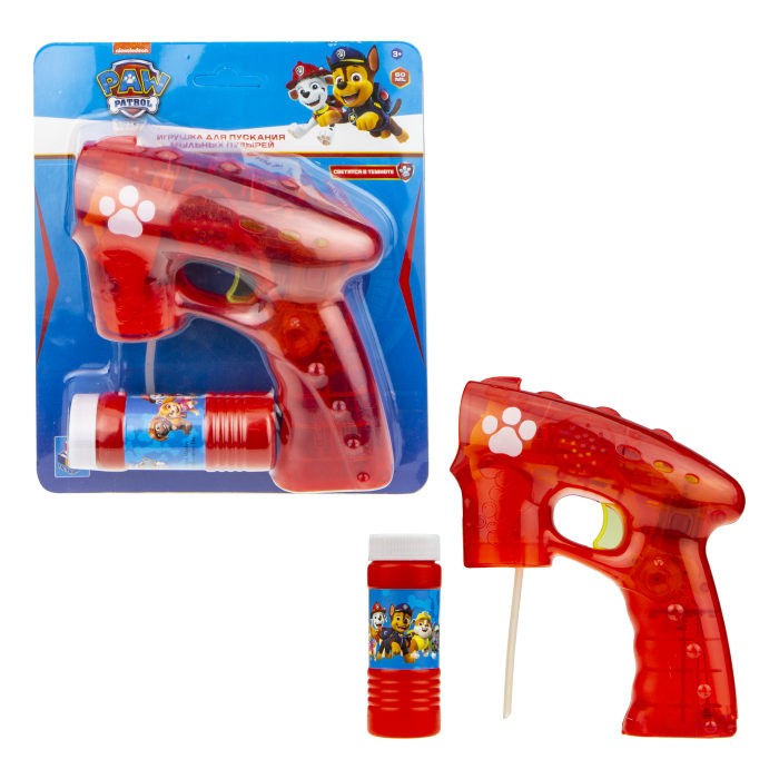 Пистолет с мыльными пузырями Щенячий патруль - фото 1
