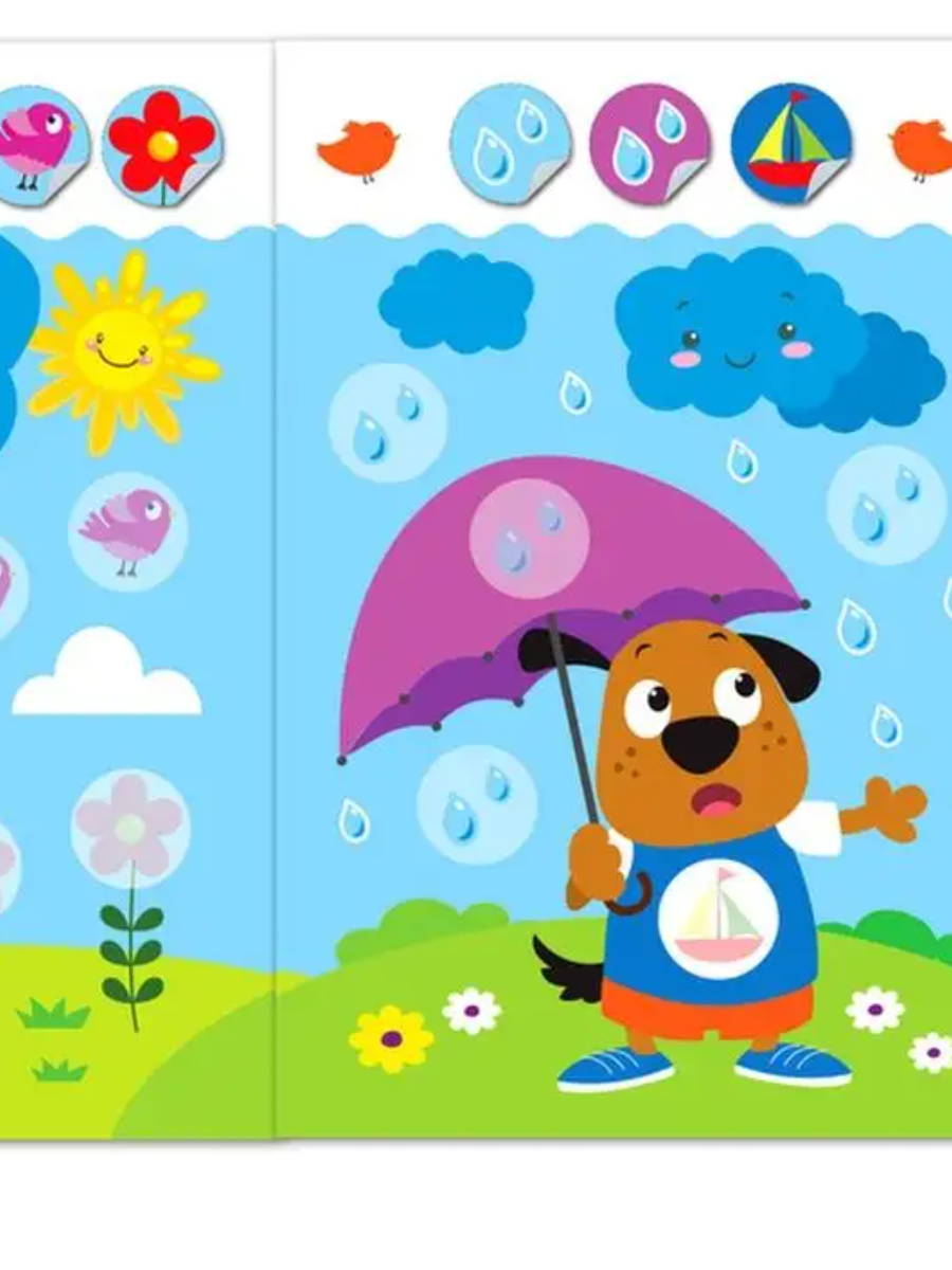 Альбом наклеек Познаем мир вокруг 6 видов - миниатюра 2