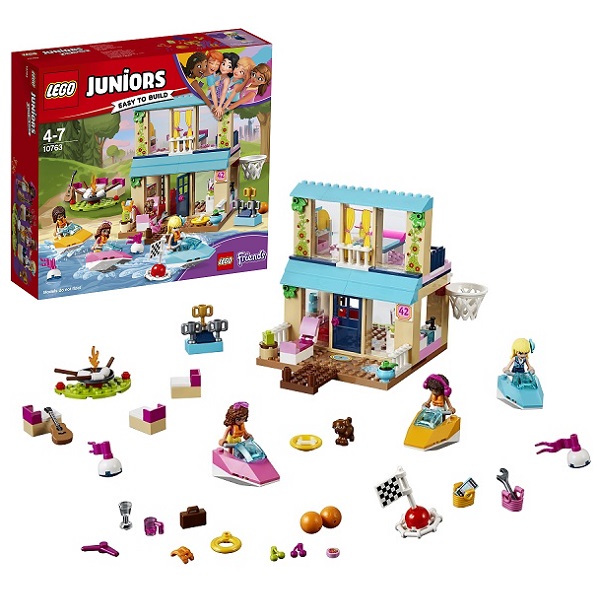 Конструктор LEGO JUNIORS Домик Стефани у Озера
