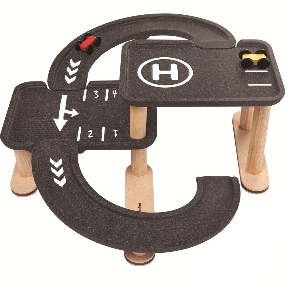 Парковка 2 уровня Plan Toys - миниатюра 2