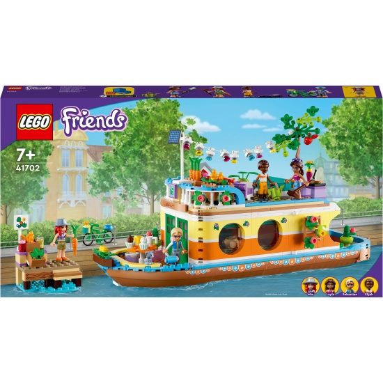 Конструктор LEGO FRIENDS Плавучий дом на канале - миниатюра 2