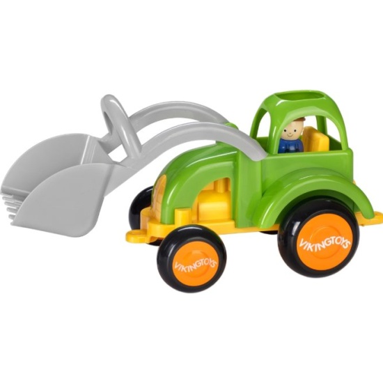 Трактор с ковшом и фигуркой Jumbo FUN Viking toys - фото 1