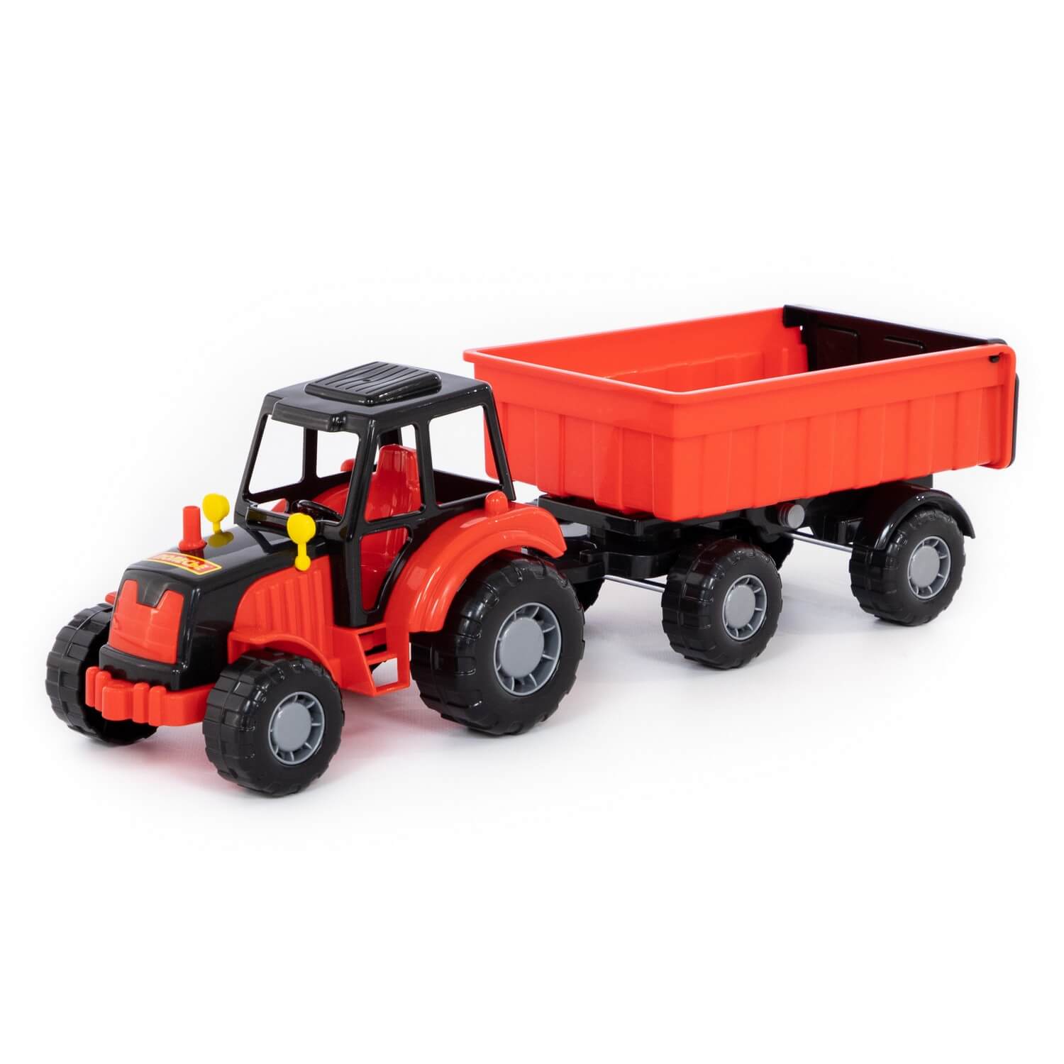 Автомобиль Трактор Мастер с прицепом №1 Полесье - фото 1