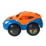  Машина неразбивайка оранж.-синяя - фото 1