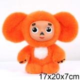  Чебурашка пластм. мордочка оранж. озвуч. - фото 1