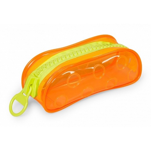 Пенал на молнии Оранжевый - фото 1