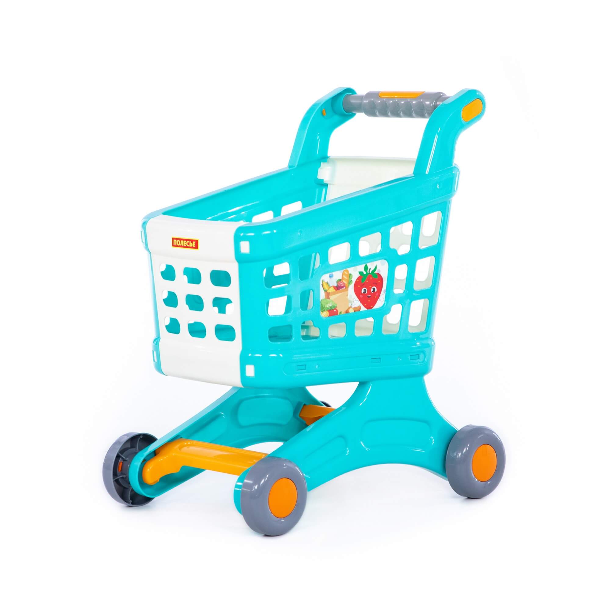 Тележка для маркета Натали бирюзовая - фото 1