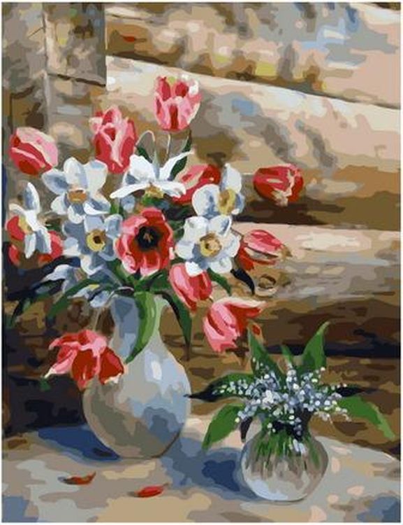 Картина по номерам 40*50 Май - фото 1