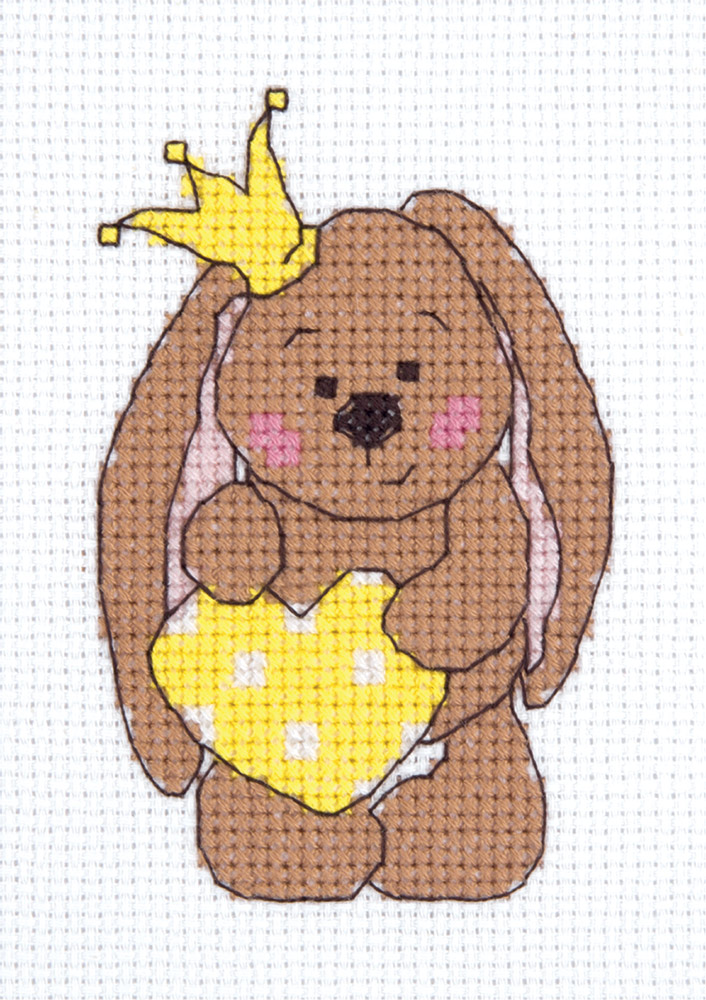 Вышивка крестиком 8,5*11,5см Принцесса - фото 1