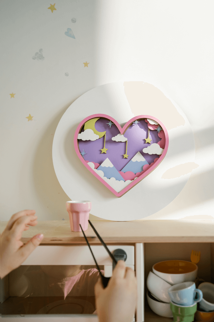 Роспись по дереву Сердце серия Ваниль Dobrika - миниатюра 2