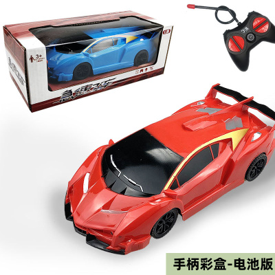 Машина радиоуправляемая Рембо красн. - фото 1