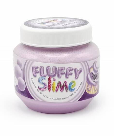 Слайм Флаффи Monster`s Slime бабл-гам - фото 1