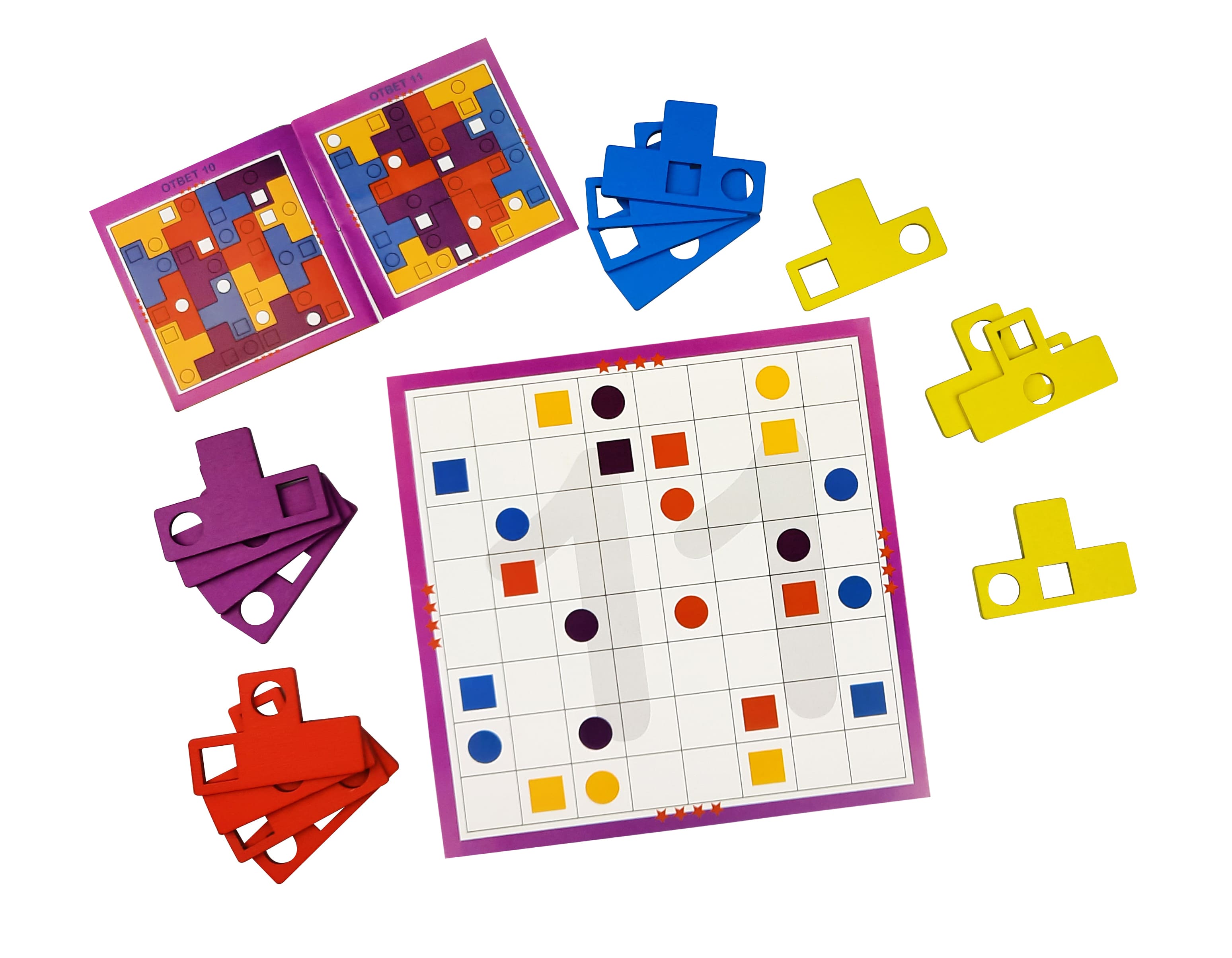 Настольная игра Занимательный квадрат ДК - миниатюра 3