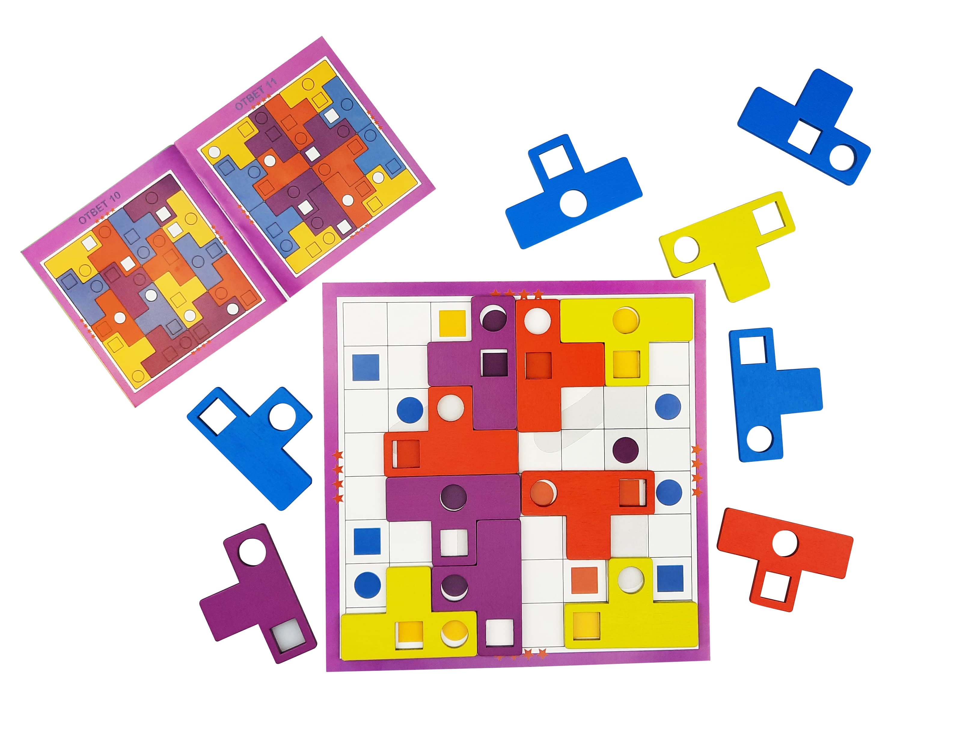 Настольная игра Занимательный квадрат ДК - миниатюра 4