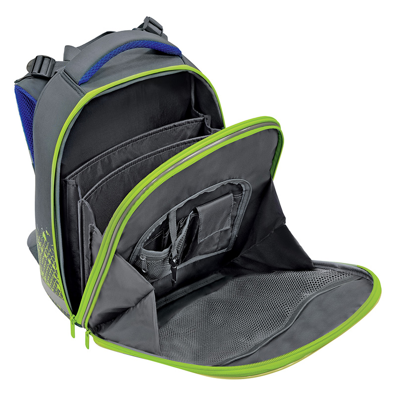 Рюкзак школьный Зеленый трак Maxitoys - миниатюра 4