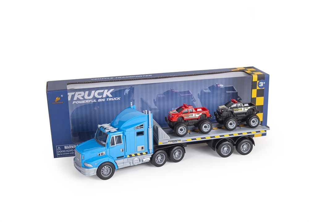 Машина Трейлер + 2 машинки - фото 1