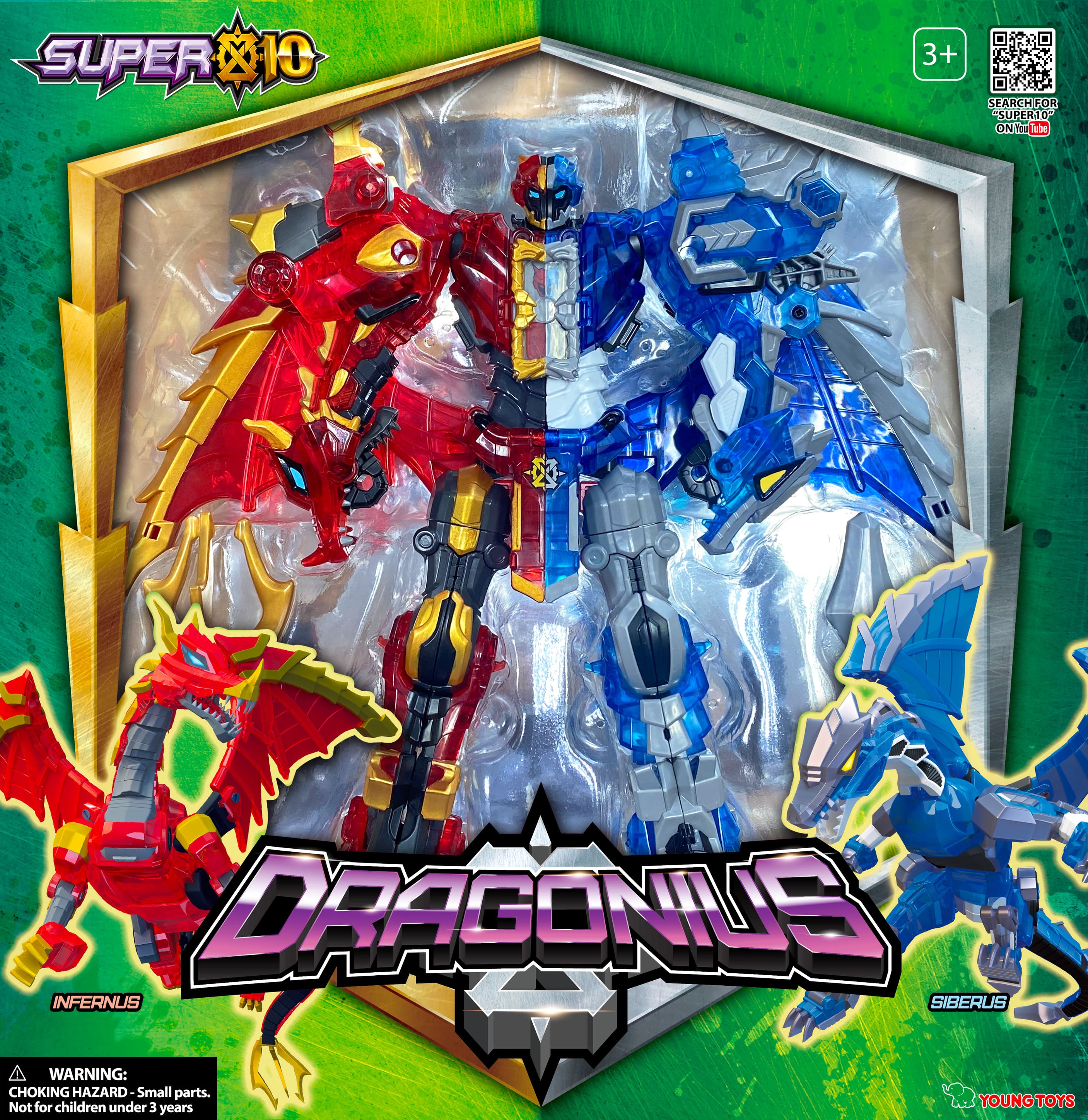 Трансформер Супер10 Драгониус - фото 1