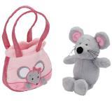  Мышка в сумочке 19см - фото 1