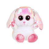 Мягкая игрушка Зайка из пайеток 15см. - фото 1