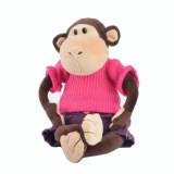  Обезьянка Витек в толстовке 25см - фото 1