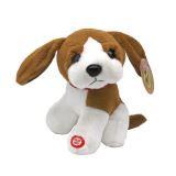  Собачка Бигль муз. 18 см. Пушистые друзья - фото 1