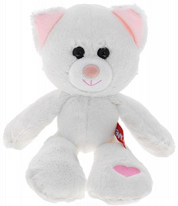 Мягкая игрушка Котенок Бася 30 см - фото 1