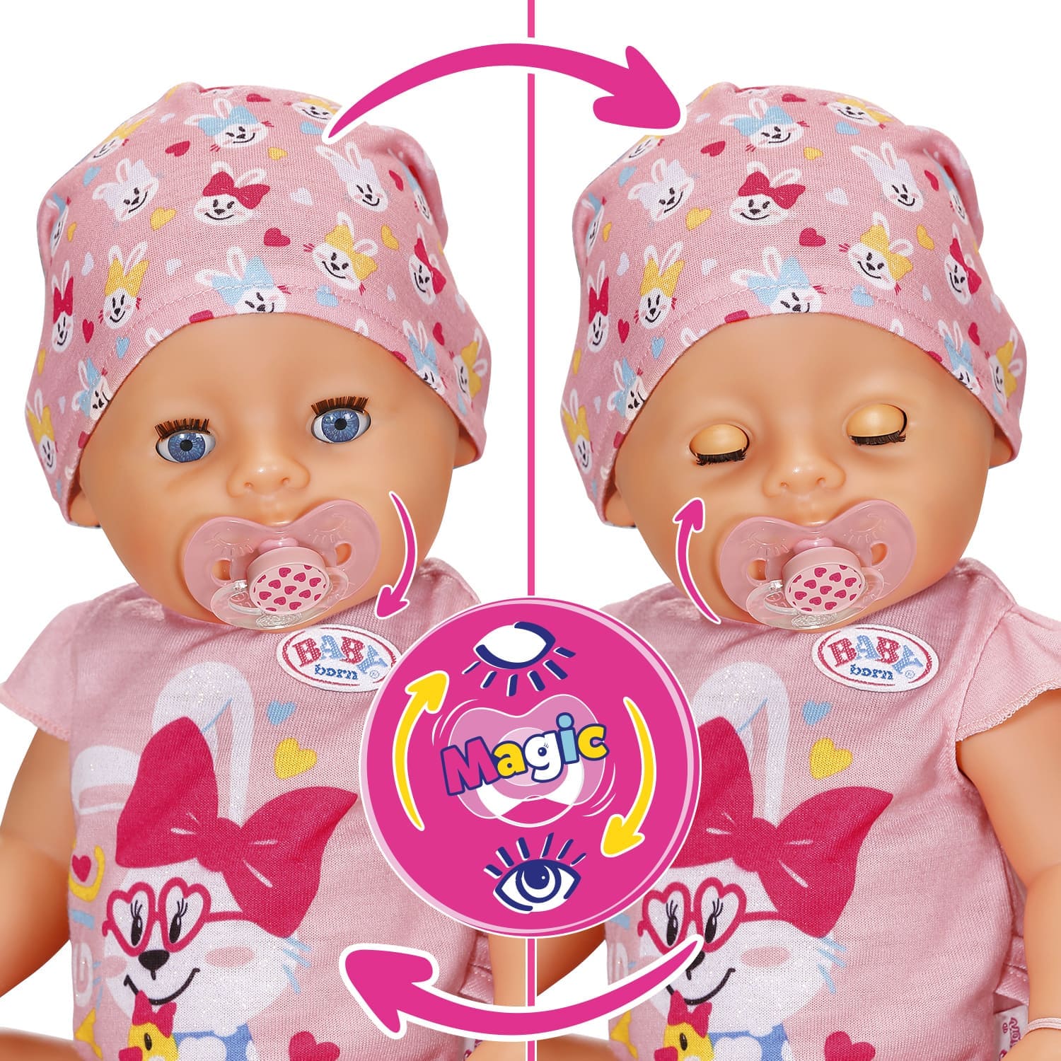 Пупс Baby Born девочка Магические глазки 43см - миниатюра 2