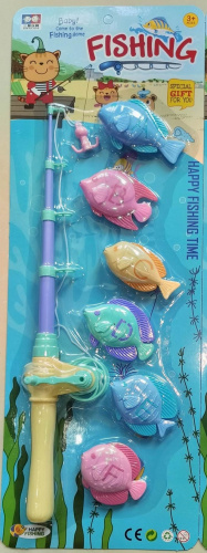 Рыбалка удочка + 6 рыбок 329-A27 - фото 1