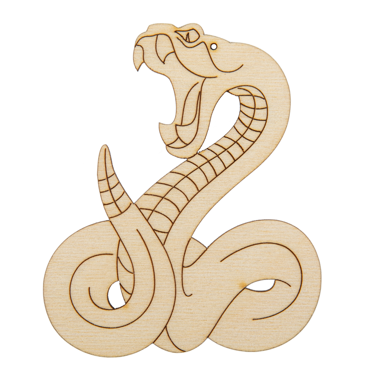 Роспись по дереву Змея 9см Mr. Carving - фото 1