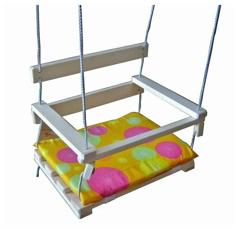 Качели подвесные дерев. №2 - фото 1