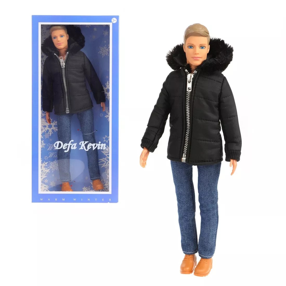 Кукла Кен 31 см Kevin в куртке Defa - фото 1