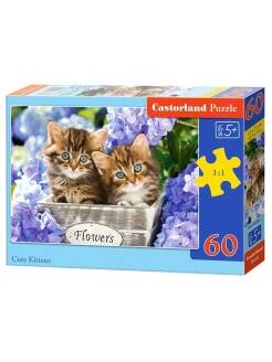 Пазл 60 Милые котята - фото 1
