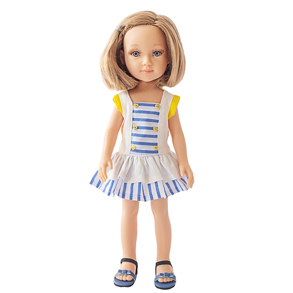 Кукла Бланка 32см с каре PAOLA REINА - миниатюра 2