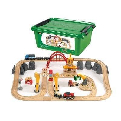 Железная дорога Люкс в чемодане 54эл. BRIO - фото 1