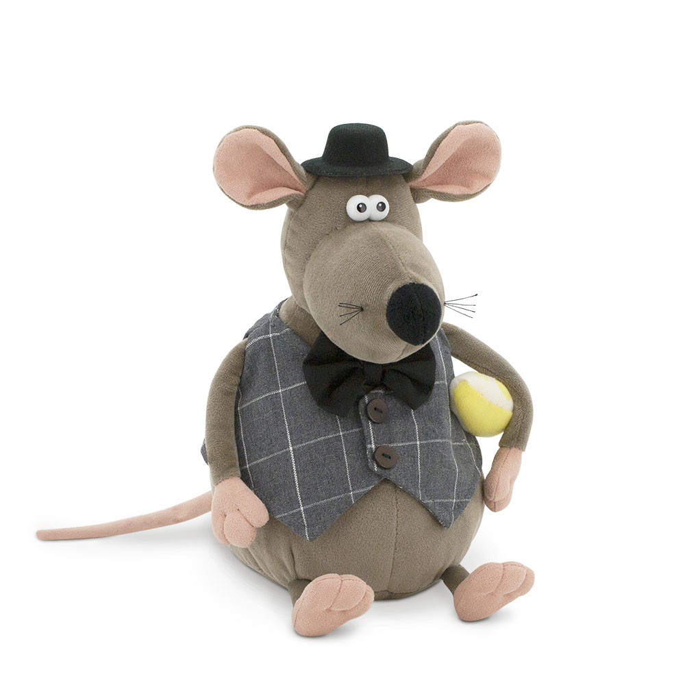 Мягкая игрушка Крыс Саломон 20 см. - фото 1