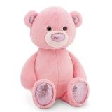 Мягкая игрушка Медвежонок Пушистик роз. 22см. - фото 1