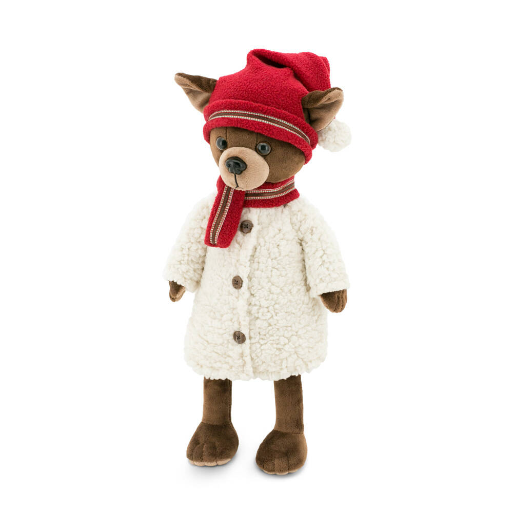 Мягкая игрушка Собака Lucky Зимняя сказка - фото 1