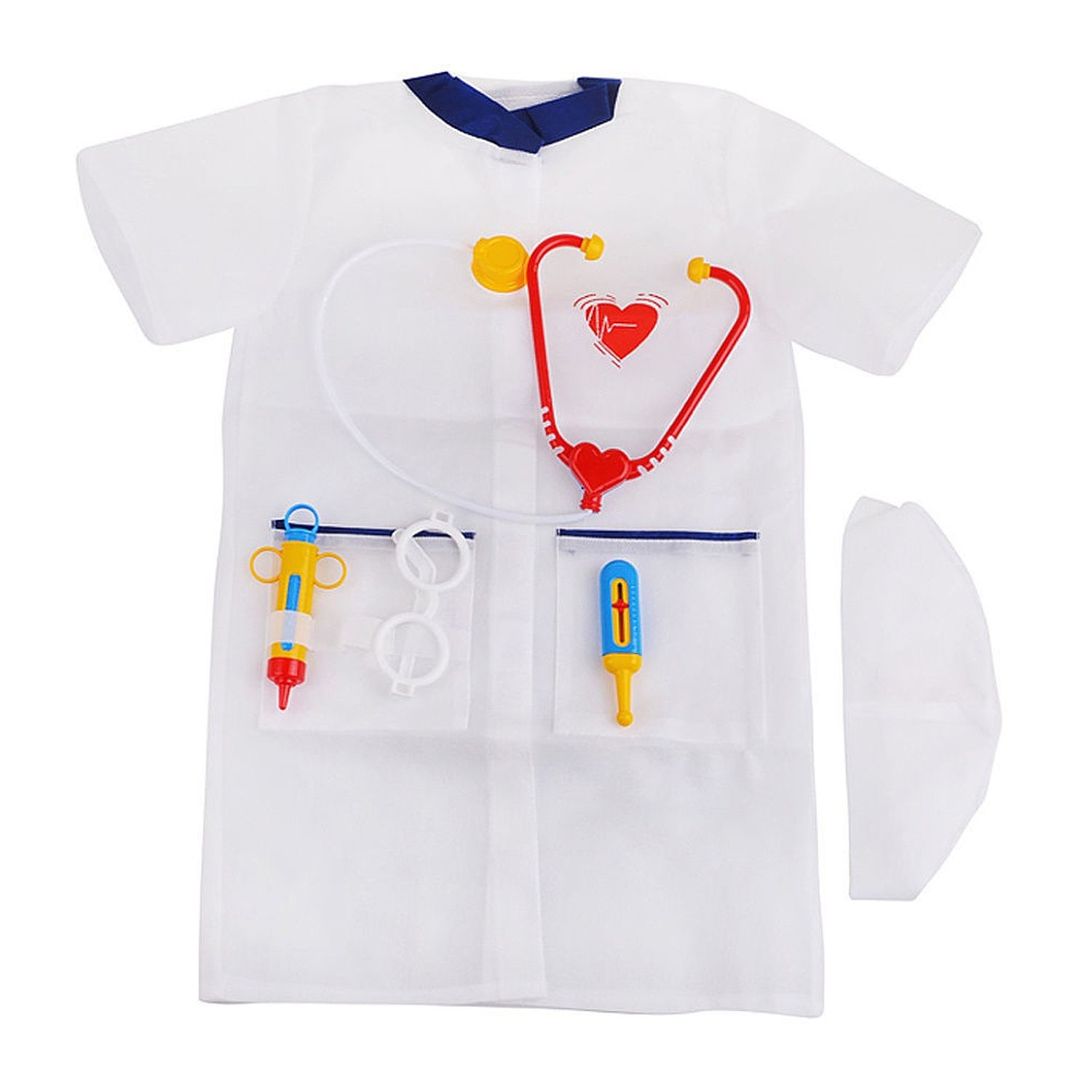 Набор Доктора (халат, колпак, инструменты) - фото 1