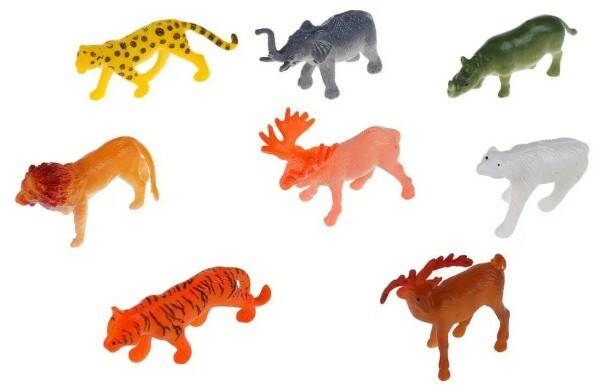 Н-р диких животных в тубе - миниатюра 2