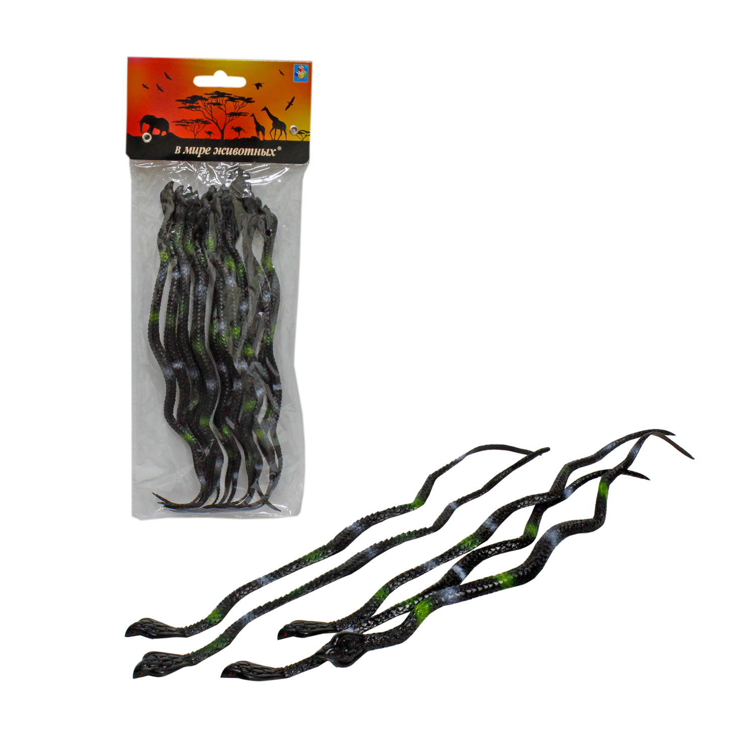 Змеи 15шт. в/п - фото 1