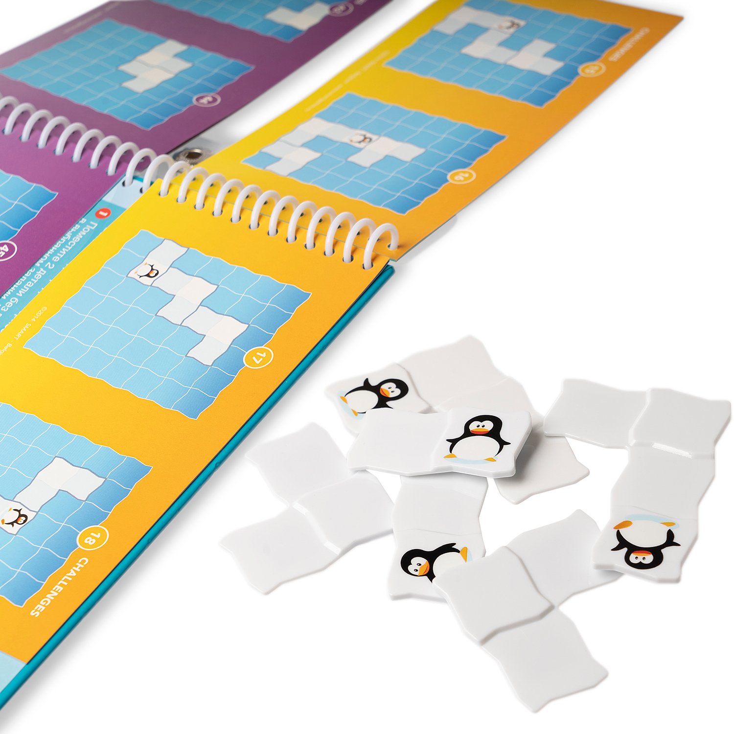 Настольная игра магнитная Пингвины на параде 5+ - миниатюра 2