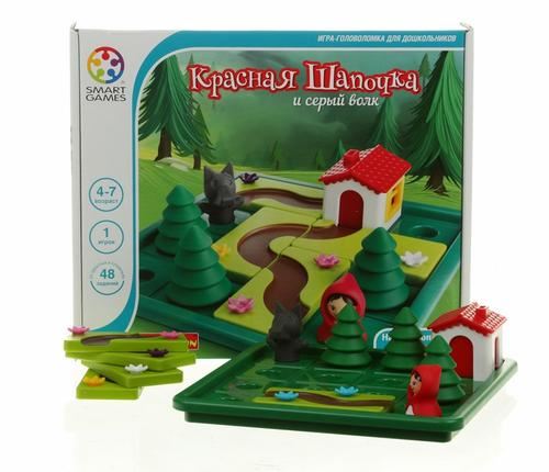  Логич. игра Кр. шапочка и сер. волк 4-7лет - фото 1