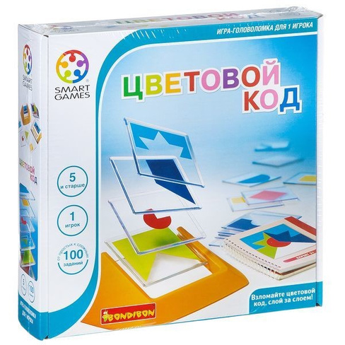 Настольная игра Цветовой код Bondibon SG 090/ВВ0352 - фото 1