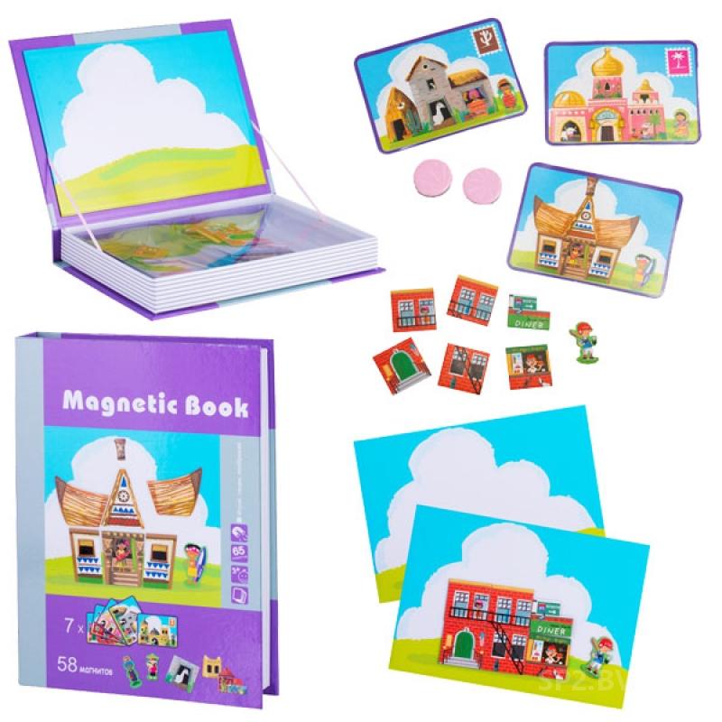 Настольная игра Magnetic Book Строения мира - миниатюра 2
